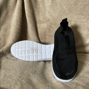 Black Slip-On Sneakers